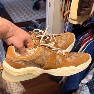 Coach Sneakers - Size 12